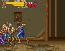 une photo d'Ã©cran de Final Fight 2 sur Nintendo Super Nes